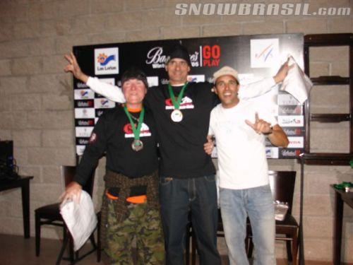 Campeões Master B, Leone da Tracker e Claudinho