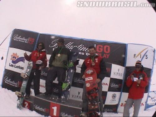 Campeões Big Air Master Guilherme, Ascanio e Lalau