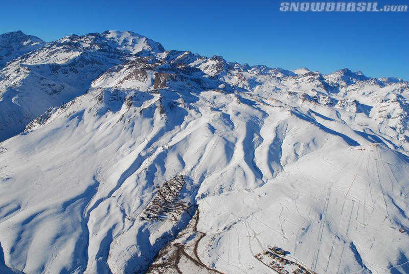 La Parva vista de cima