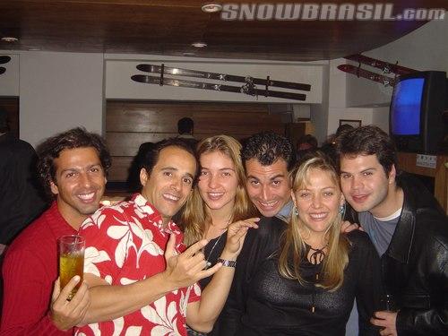 Marcos, Dinho,Fe Prado,Flavio, Ale Seitz e Manoel