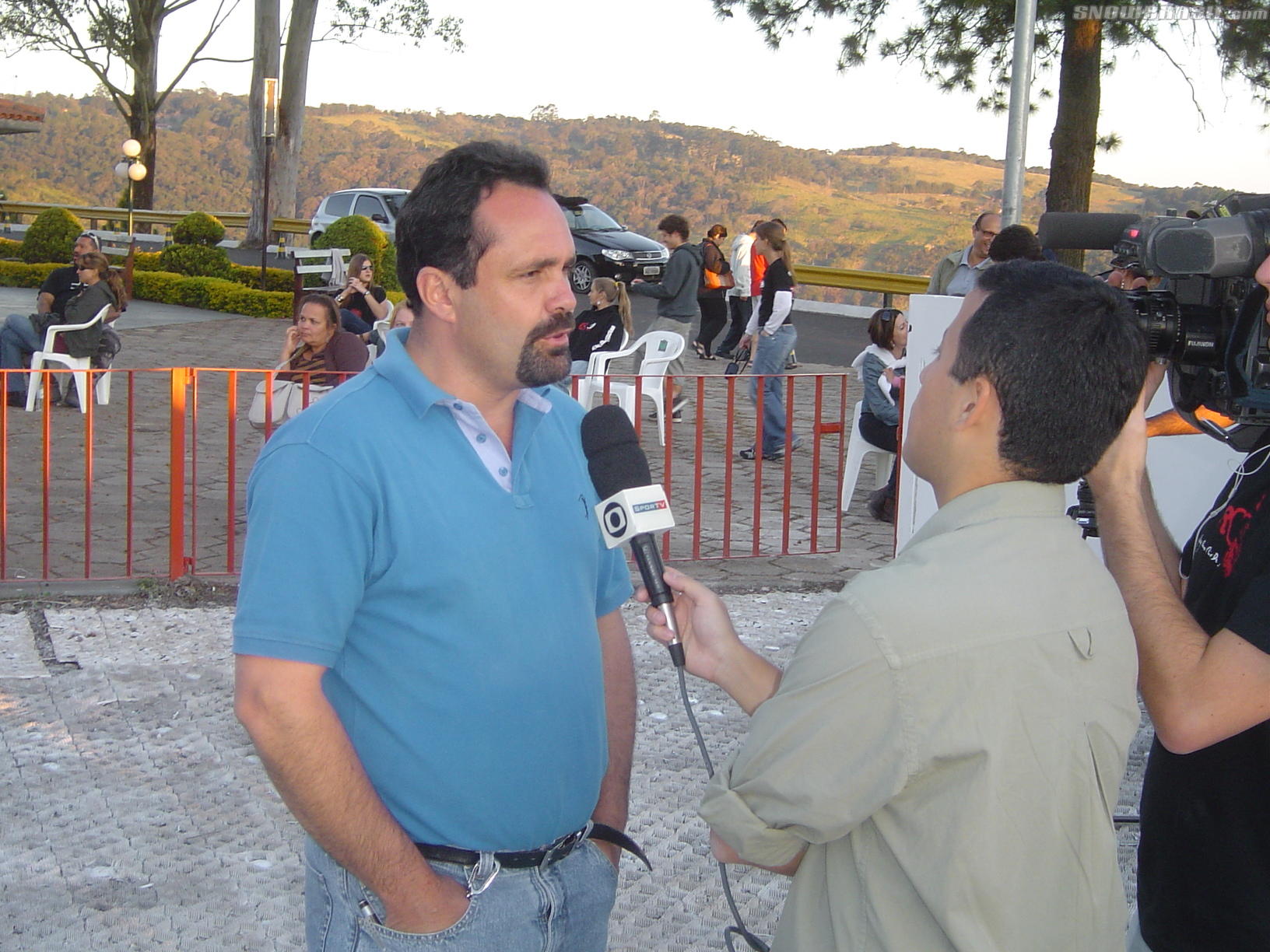 Roque, dono do Ski Mountain Park